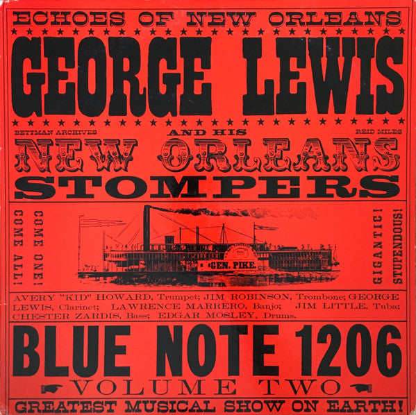 George Lewis And His New Orleans Stompers - Volume 2 LP
