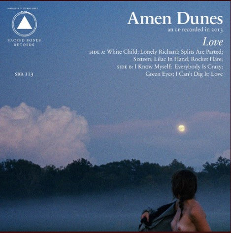 Amen Dunes - Love (Blue & White Marble)