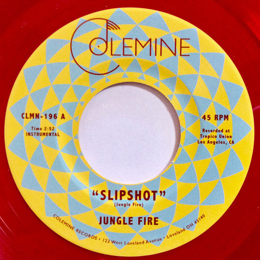 Jungle Fire - Slipshot (Transparent Red vinyl)