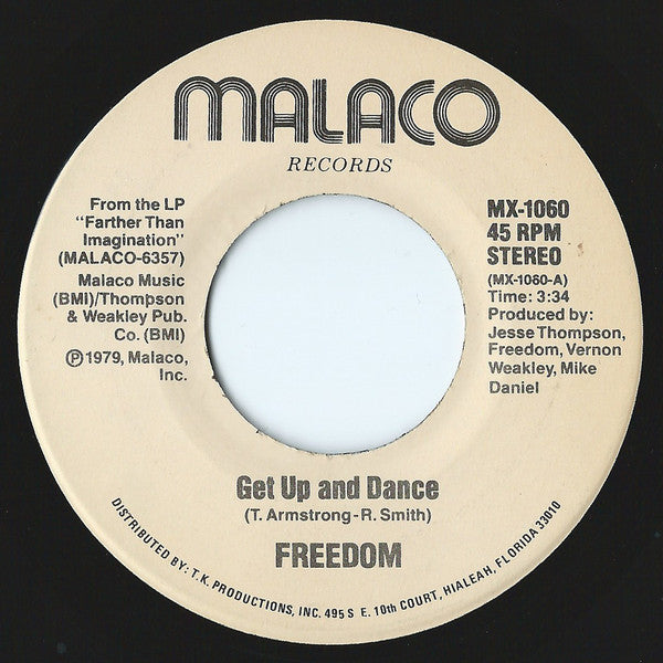 Freedom – Get Up And Dance / Summer Memory 7"