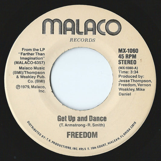 Freedom – Get Up And Dance / Summer Memory 7"
