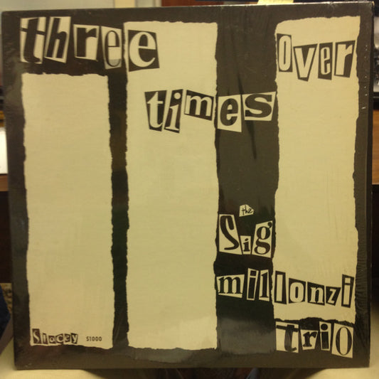The Sig Millonzi Trio - Three Times Over LP