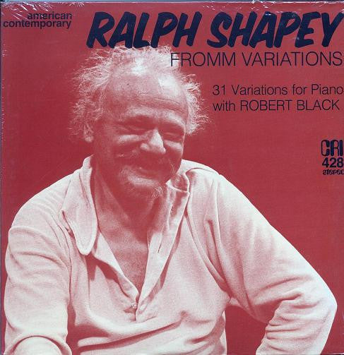 Ralph Shapey - Fromm Variations LP