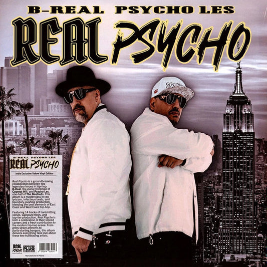 B-real & Psycho Les - Real Psycho - Limited Edition (Indie Exclusive, Yellow)