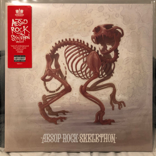 Aesop Rock - Skelethon (Translucent Red)