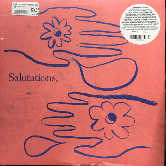 Various Artists - Salutations (Coke Bottle Clear vinyl)