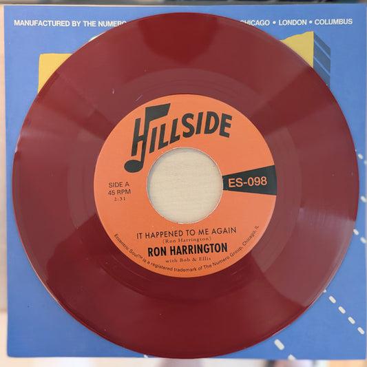 Ron Harrington - It Happened To Me Again B/w Because You're Mine (White)