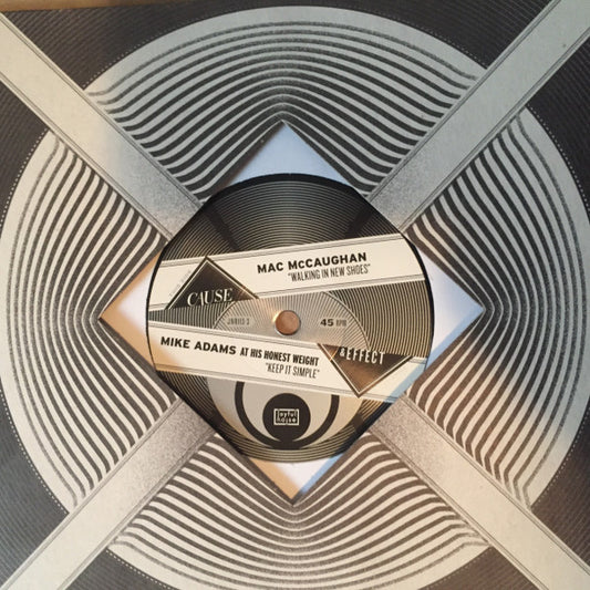 Mac Mccaughan / Mike Adams - Walking In New Shoes / "Keep It Simple" (black and clear split vinyl)