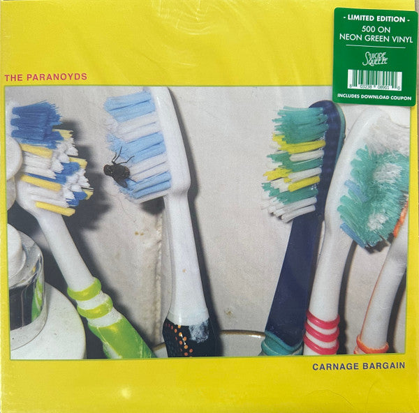 The Paranoyds - Carnage Bargain (Neon Green vinyl)