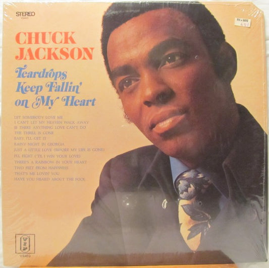 Chuck Jackson - Teardrops Keep Fallin' On My Heart LP