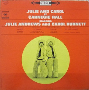 Julie Andrews And Carol Burnett - At Carnegie Hall LP