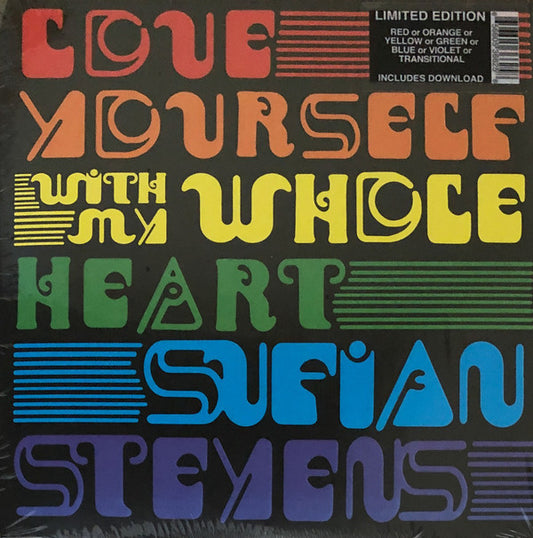 Sufjan Stevens - Love Yourself / With My Whole Heart (Random Rainbow Color vinyl)
