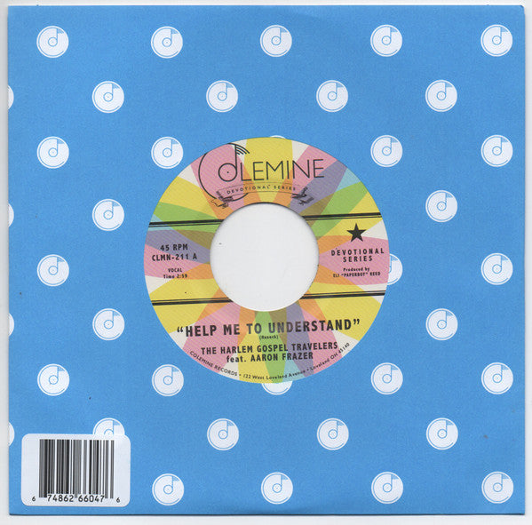 Aaron Frazer & The Harlem Gospel Travelers - Help Me To Understand b/w Look Up!