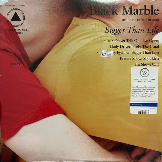 Black Marble - Bigger Than Life (SB 15 Year Edition) (Royal Blue)
