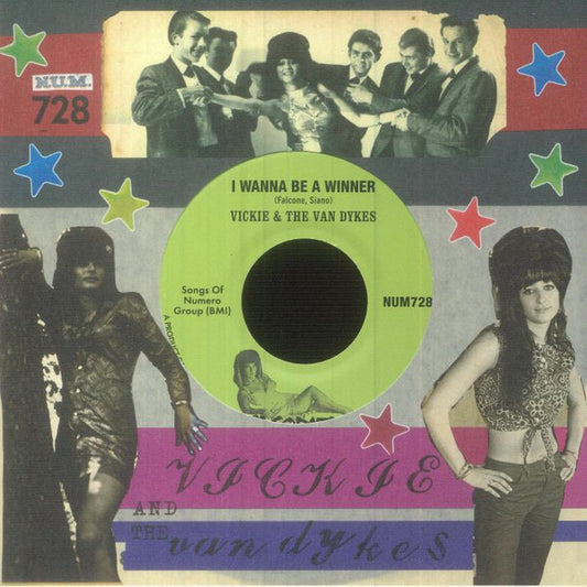 Vickie & The Van Dykes - I Wanna Be a Winner b/w Outcast