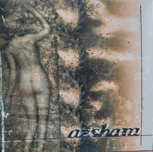 Azshara - Ashen Skies - Half Black/half Bone W/army Green (White, Splatter)