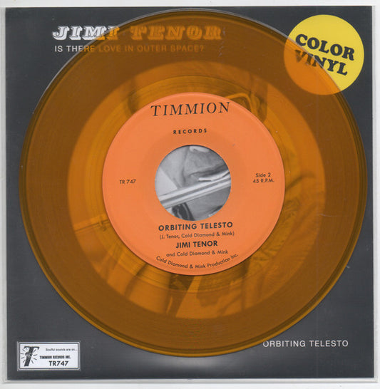Jimi Tenor & Cold Diamond & Mink - Is There Love in Outer Space? (Transparent Yellow vinyl)