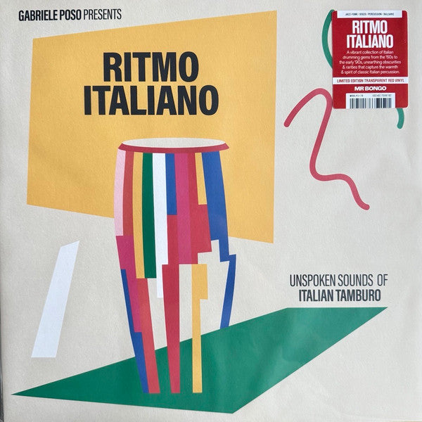 Gabriele Poso - Ritmo Italiano Unspoken Sounds Of Italian  (Indie Exclusive, Red)