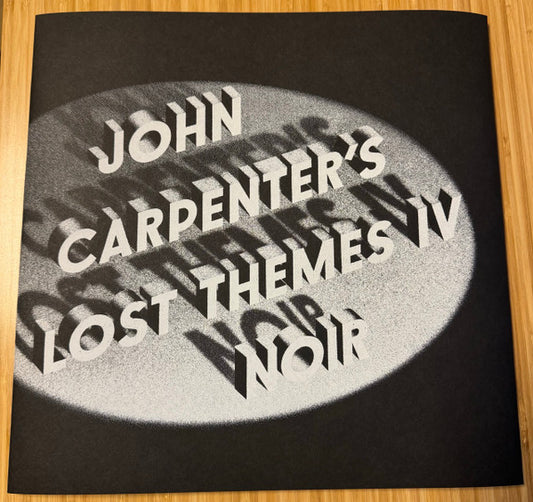 John Carpenter, Cody Carpenter, & Daniel Davies - Lost Themes IV: Noir (Tan & Black Marble vinyl)