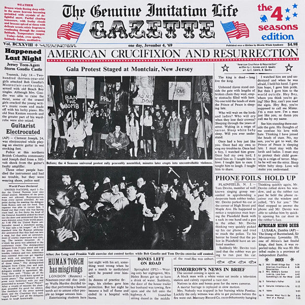 Valli, Frankie & the Four Seasons - Genuine Imitation Life Gazette