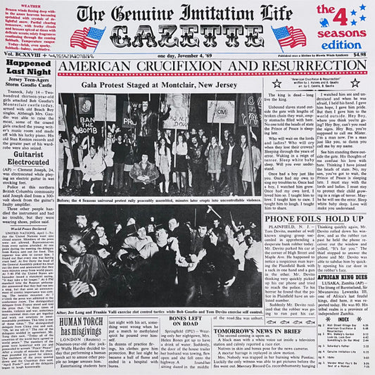Valli, Frankie & the Four Seasons - Genuine Imitation Life Gazette