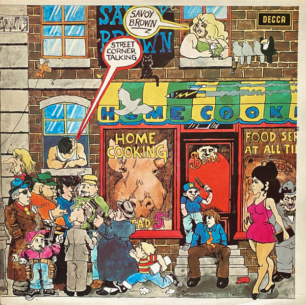 Savoy Brown - Street Corner Talking LP