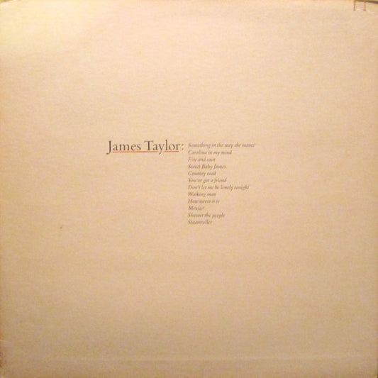 James Taylor - Walking Man LP