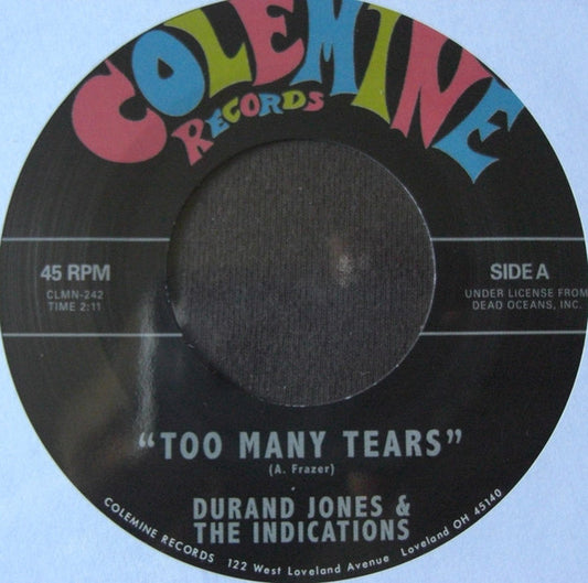 Durand Jones & The Indications - Too Many Tears / Cruisin' to the Parque