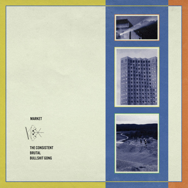 Market - The Consistent Brutal Bullshit Gong (Transparent Dark Blue vinyl)