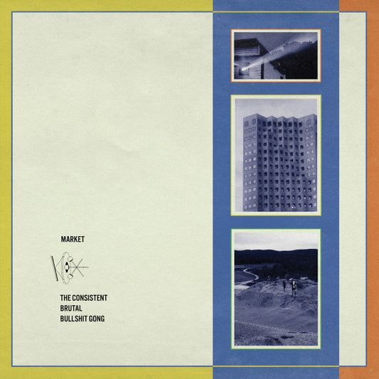 Market - The Consistent Brutal Bullshit Gong (Transparent Dark Blue vinyl)