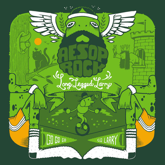 Aesop Rock - Long Legged Larry (Green)