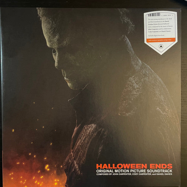 John Carpenter, Cody Carpenter, And Daniel Davies - Halloween Ends (Original Motion Picture Soundtrack) (Pumpkin Orange vinyl)