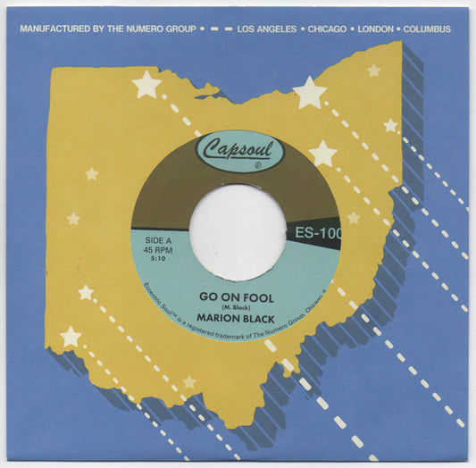 Marion Black - Go On Fool B/w Who Knows.