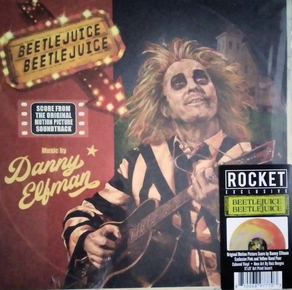 Danny Elfman - Beetlejuice Beetlejuice - O.S.T. (Pink, Yellow)