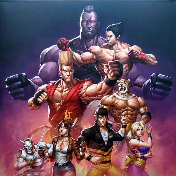 Soundtrack - Namco Sounds Tekken (Purple & Yellow translucent vinyl) 2LP