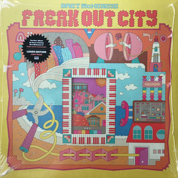 Bret Mckenzie - Freak Out City - Glacial Blue