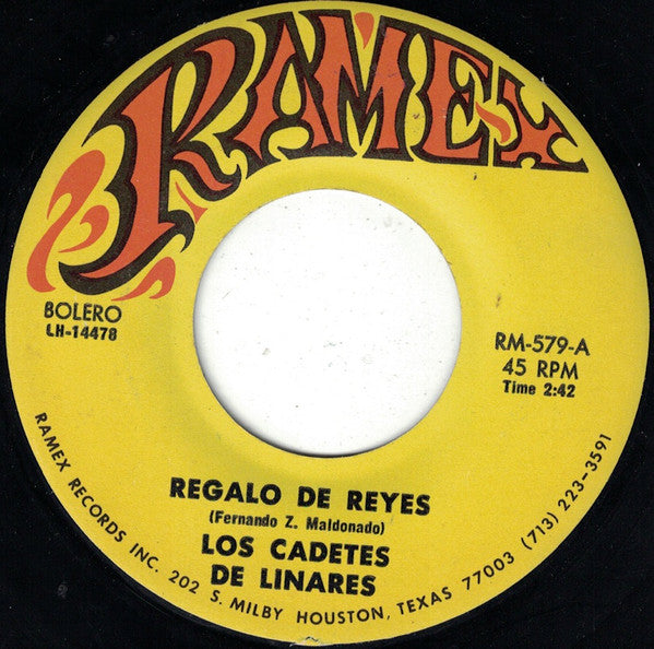 Los Cadetes De Linares - Regalo De Reyes 7"