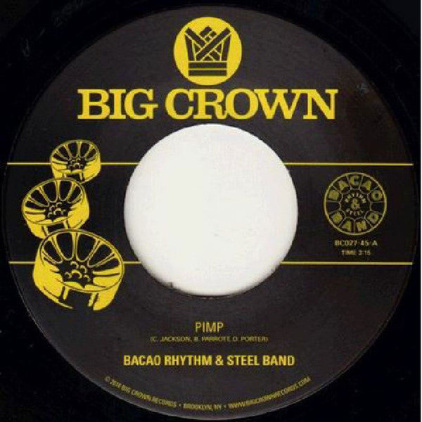 Bacao Rhythm & Steel Band - PIMP b/w Police In Helicopter