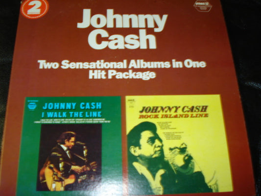 Johnny Cash - I Walk The Line/Rock Island Line LP