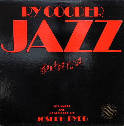 Ry Cooder - Jazz LP