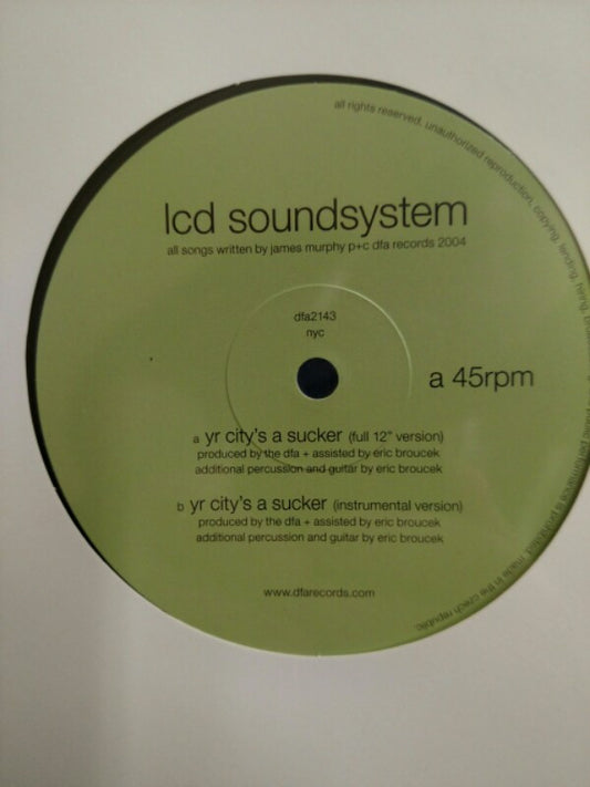 Lcd Soundsystem - Yr City's A Sucker