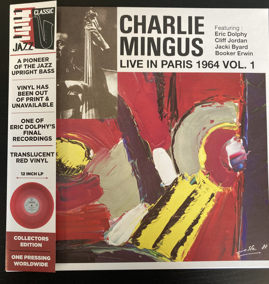 Charlie Mingus - Live In Paris 1964 Vol. 1 - Translucent Red (Deluxe)
