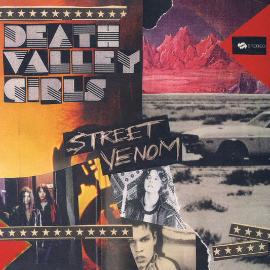 Death Valley Girls - Street Venom (Deluxe Edition) (Milky Clear w/ Yellow & Red Splatter)
