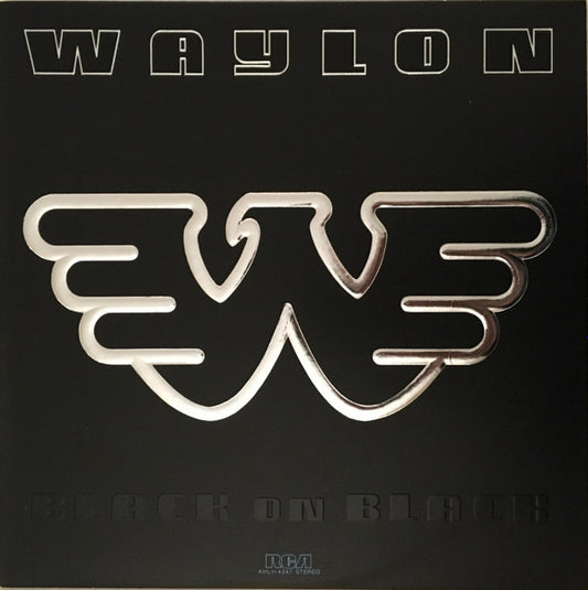 Waylon Jennings - Black On Black LP