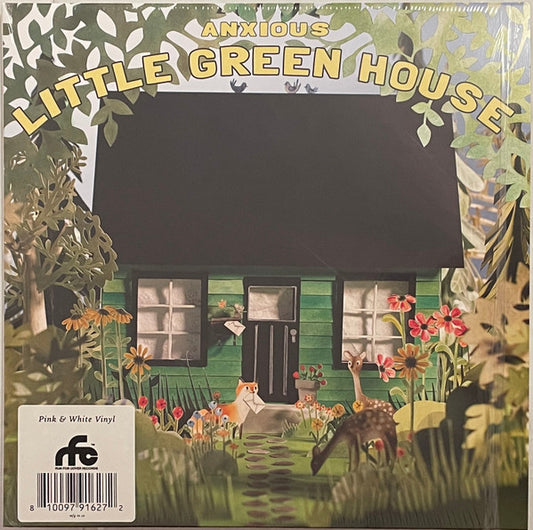 Anxious - Little Green House (White in Pink)