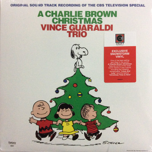 Vince Guaraldi - A Charlie Brown Christmas (Clear with White Smoke)