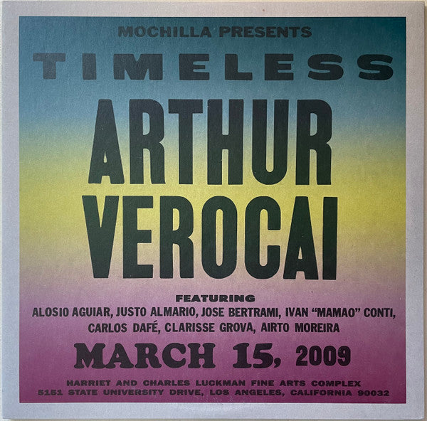 Arthur Verocai - Mochilla Presents Timeless: Arthur Verocai