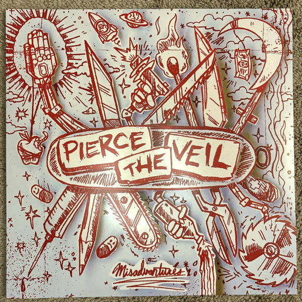 Pierce The Veil - Misadventures (Black & White Splatter)