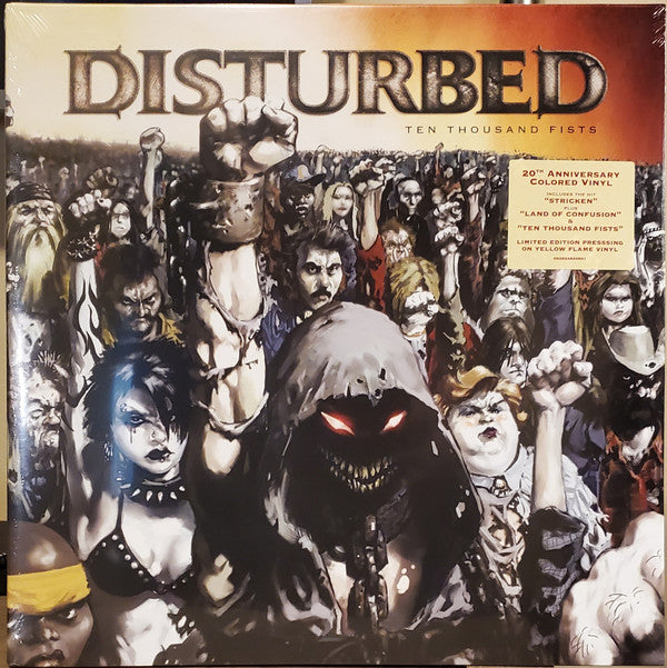Disturbed - Ten Thousand Fists (Yellow)