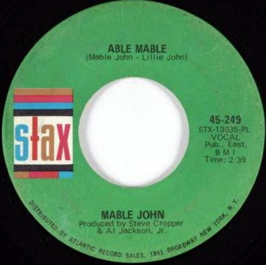 Mable John – Able Mable / Don't Get Caught 7"